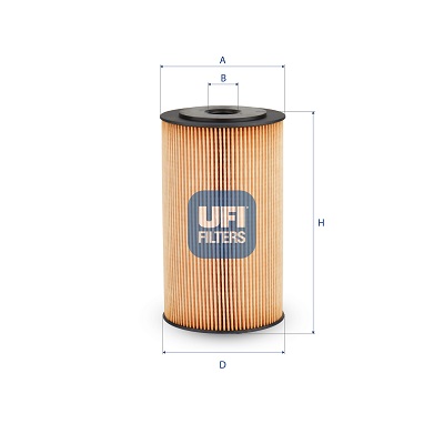 Filtro olio UFI 25.280.00