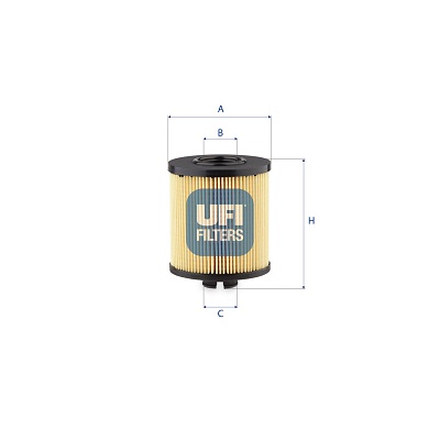 Filtro olio UFI 25.283.00