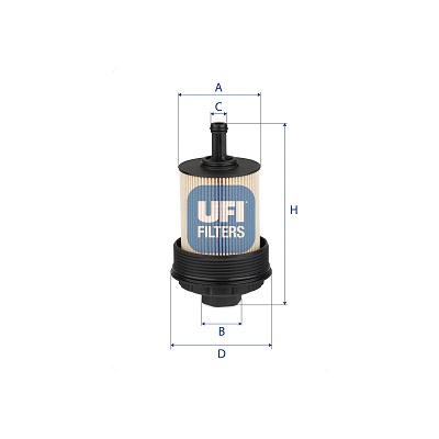 Filtro olio UFI 25.285.00