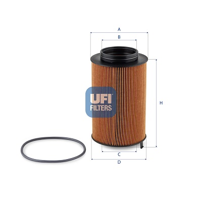 Filtro olio UFI 25.302.00