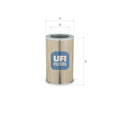 Filtro olio UFI 25.400.00