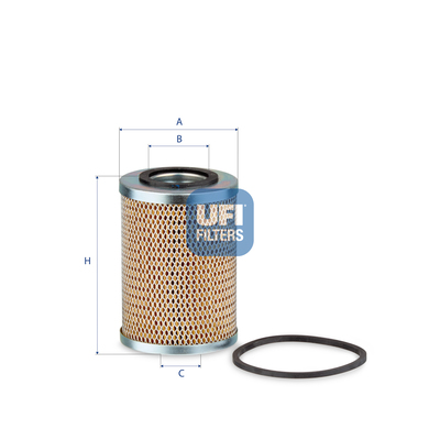 Filtro olio UFI 25.409.01