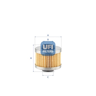 Filtro olio UFI 25.594.00