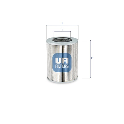 Filtro, sistema idraulico di lavoro UFI 25.680.00