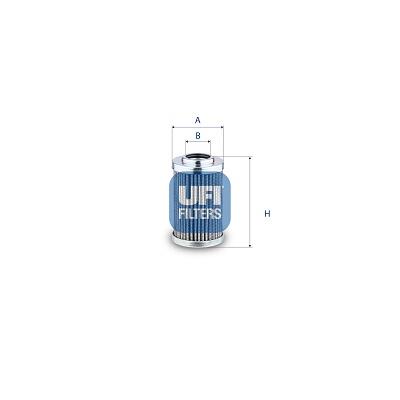 Filtro, sistema idraulico di lavoro UFI 25.690.00