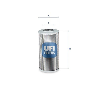Filtro, sistema idraulico di lavoro UFI 25.695.00