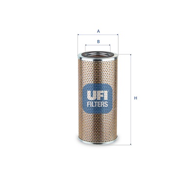 Filtro, sistema idraulico di lavoro UFI 25.706.00