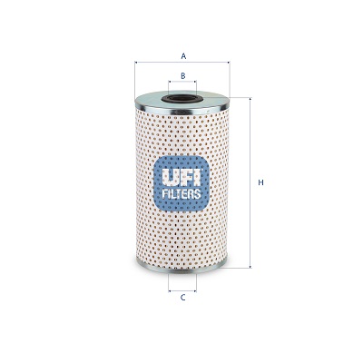 Filtro olio UFI 25.707.00