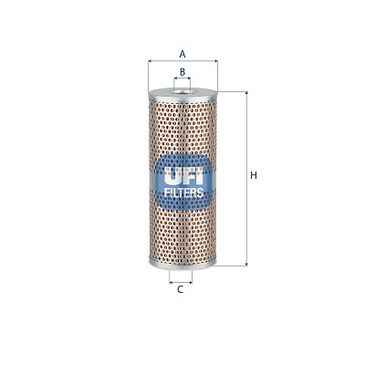Filtro olio UFI 25.708.00