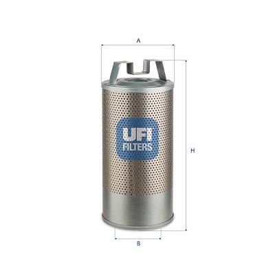 Filtro, sistema idraulico di lavoro UFI 25.709.00