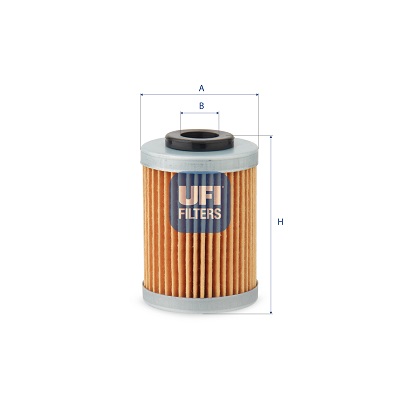 Filtro olio UFI 25.710.00