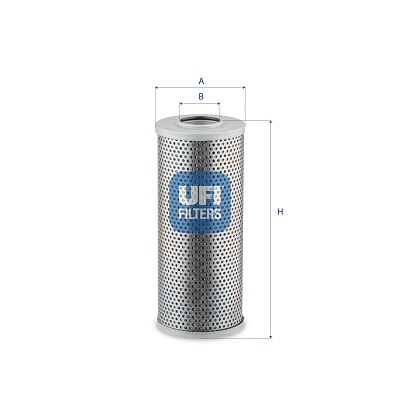 Filtro, sistema idraulico di lavoro UFI 25.719.00