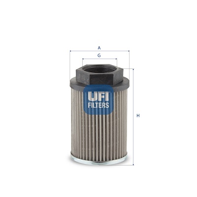 Filtro, sistema idraulico di lavoro UFI 25.720.00