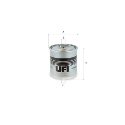 Filtro olio UFI 25.903.00
