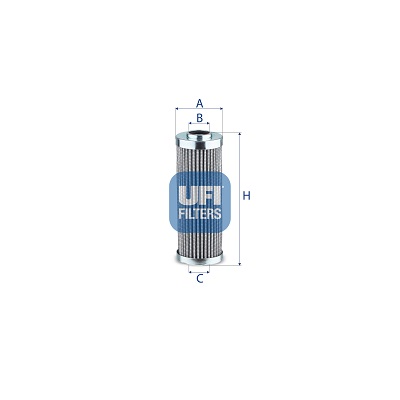 Filtro, sistema idraulico di lavoro UFI 25.910.00