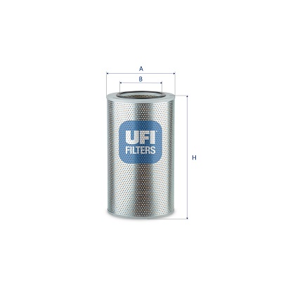 Filtro, sistema idraulico di lavoro UFI 25.922.00