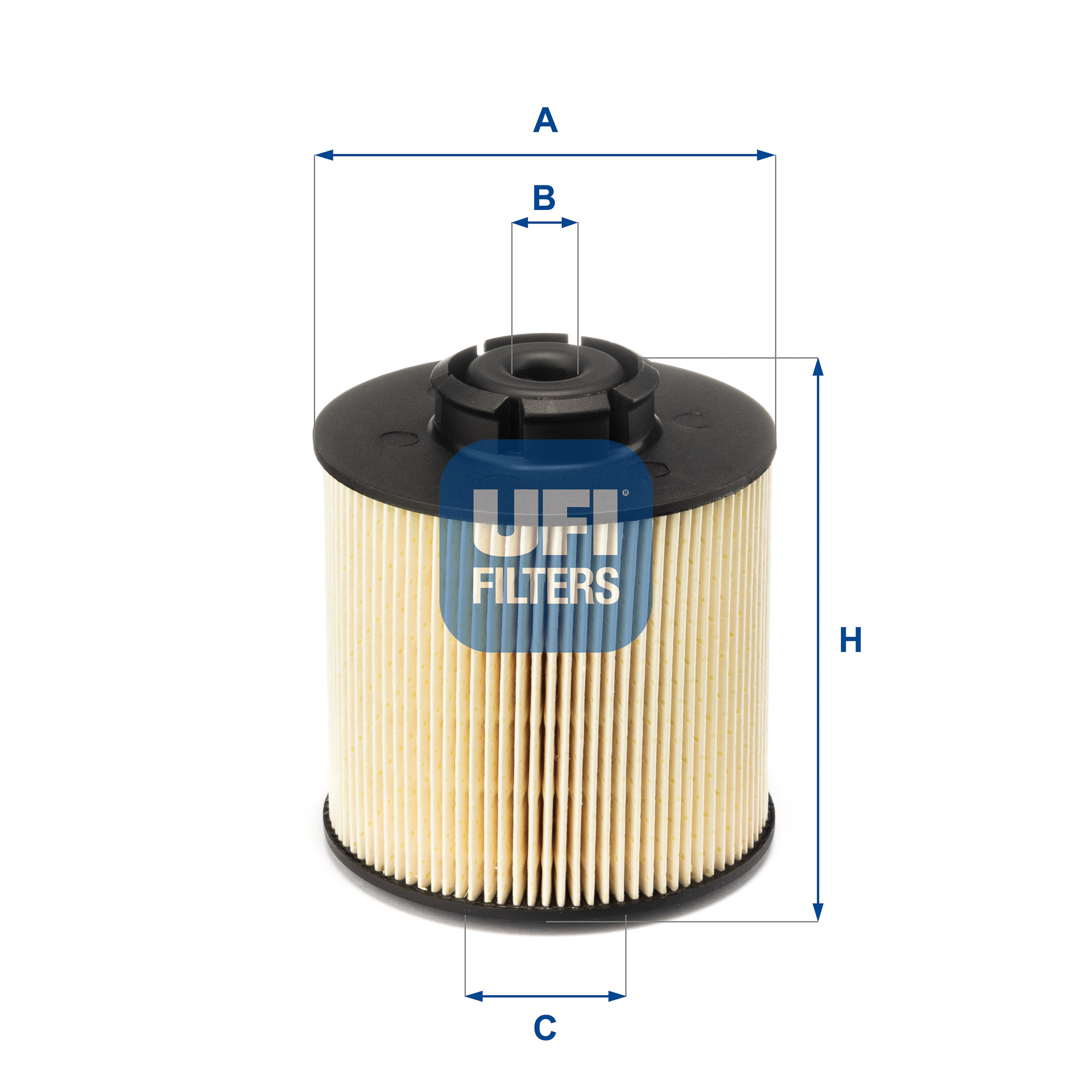Filtro carburante UFI 26.017.00