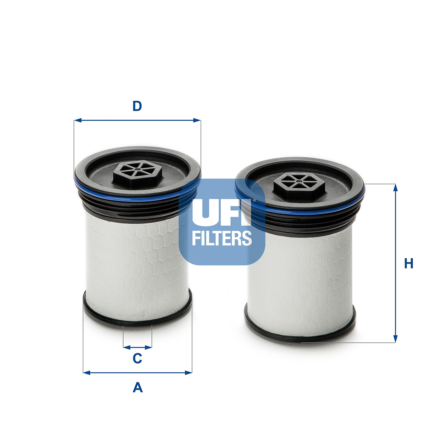Filtro carburante UFI 26.047.00