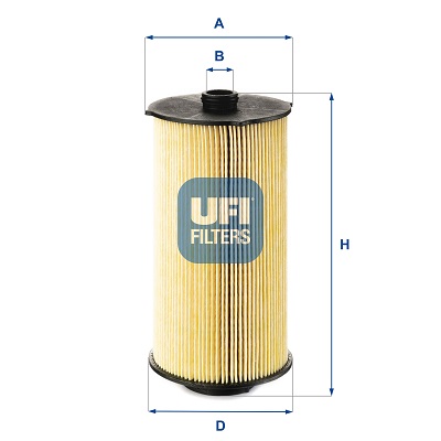 Filtro carburante UFI 26.068.00