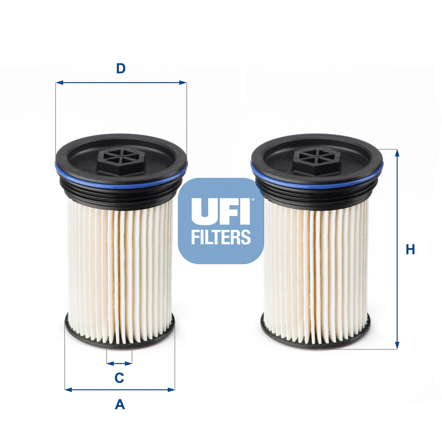 Filtro carburante UFI 26.071.00