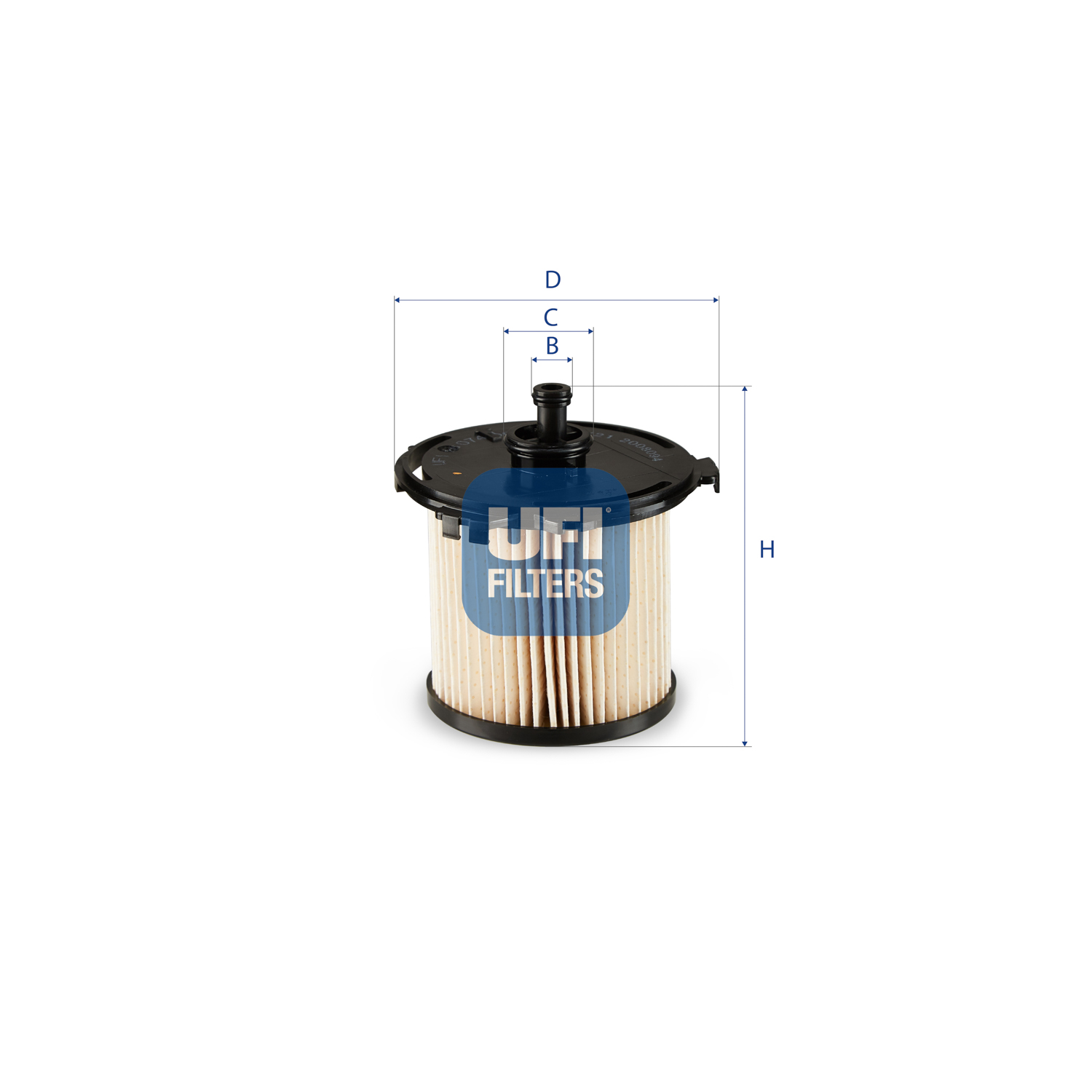 Filtro carburante UFI 26.074.00