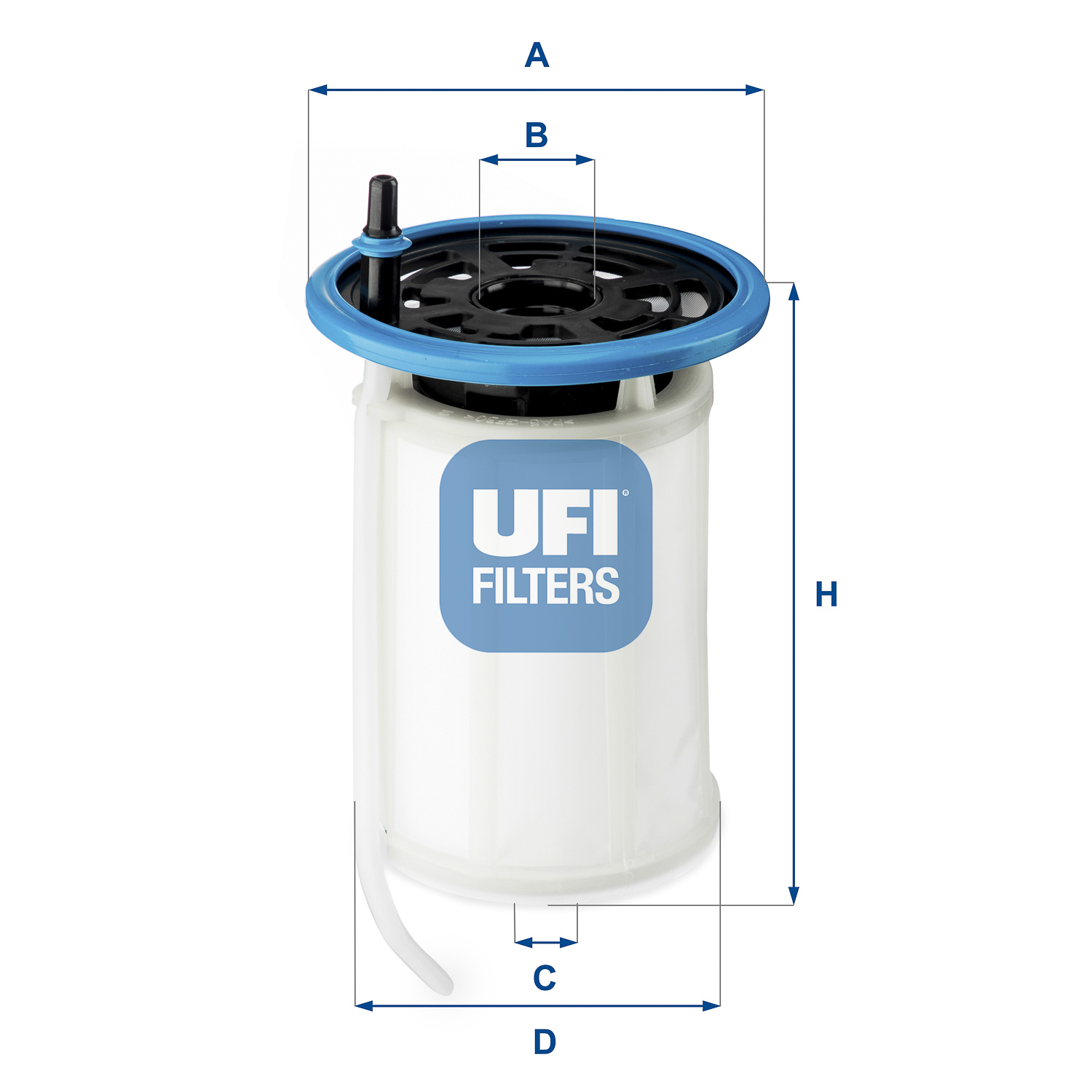 Filtro carburante UFI 26.079.00