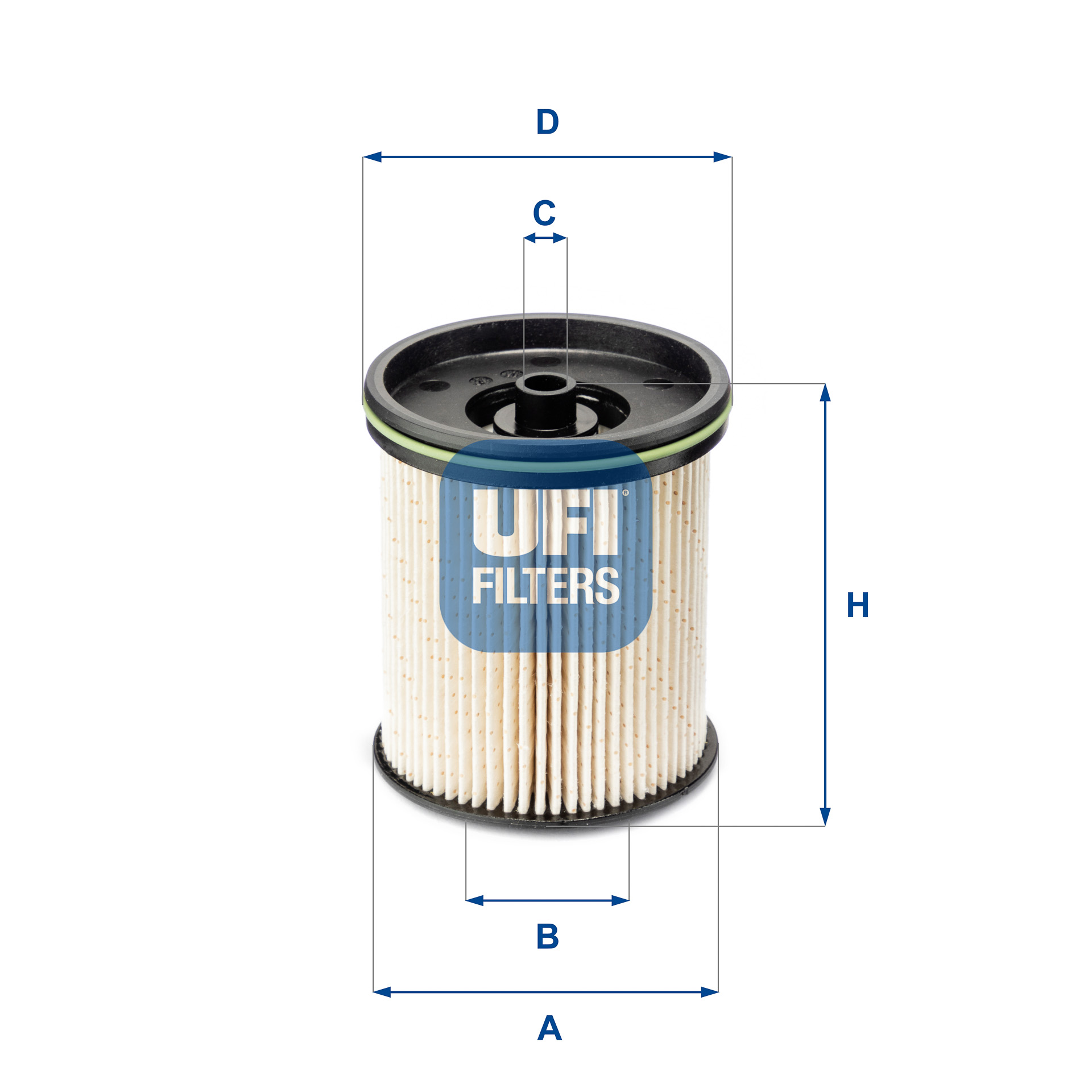 Filtro carburante UFI 26.122.00