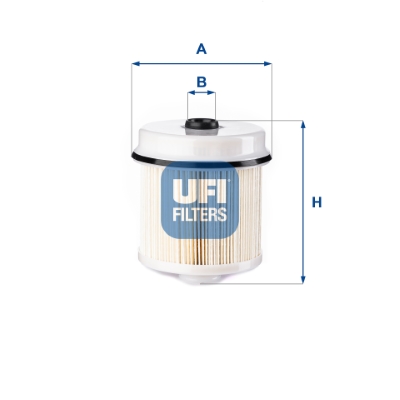 Filtro carburante UFI 26.132.00