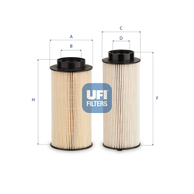 Filtro carburante UFI 26.147.00