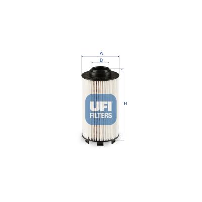Filtro carburante UFI 26.148.00