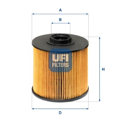 Filtro carburante UFI 26.149.00