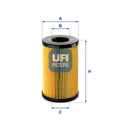 Filtro carburante UFI 26.163.00
