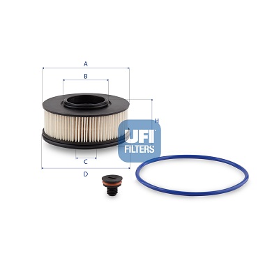 Filtro carburante UFI 26.200.00