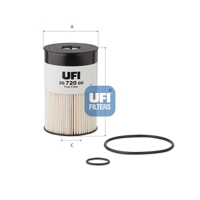 Filtro carburante UFI 26.720.00