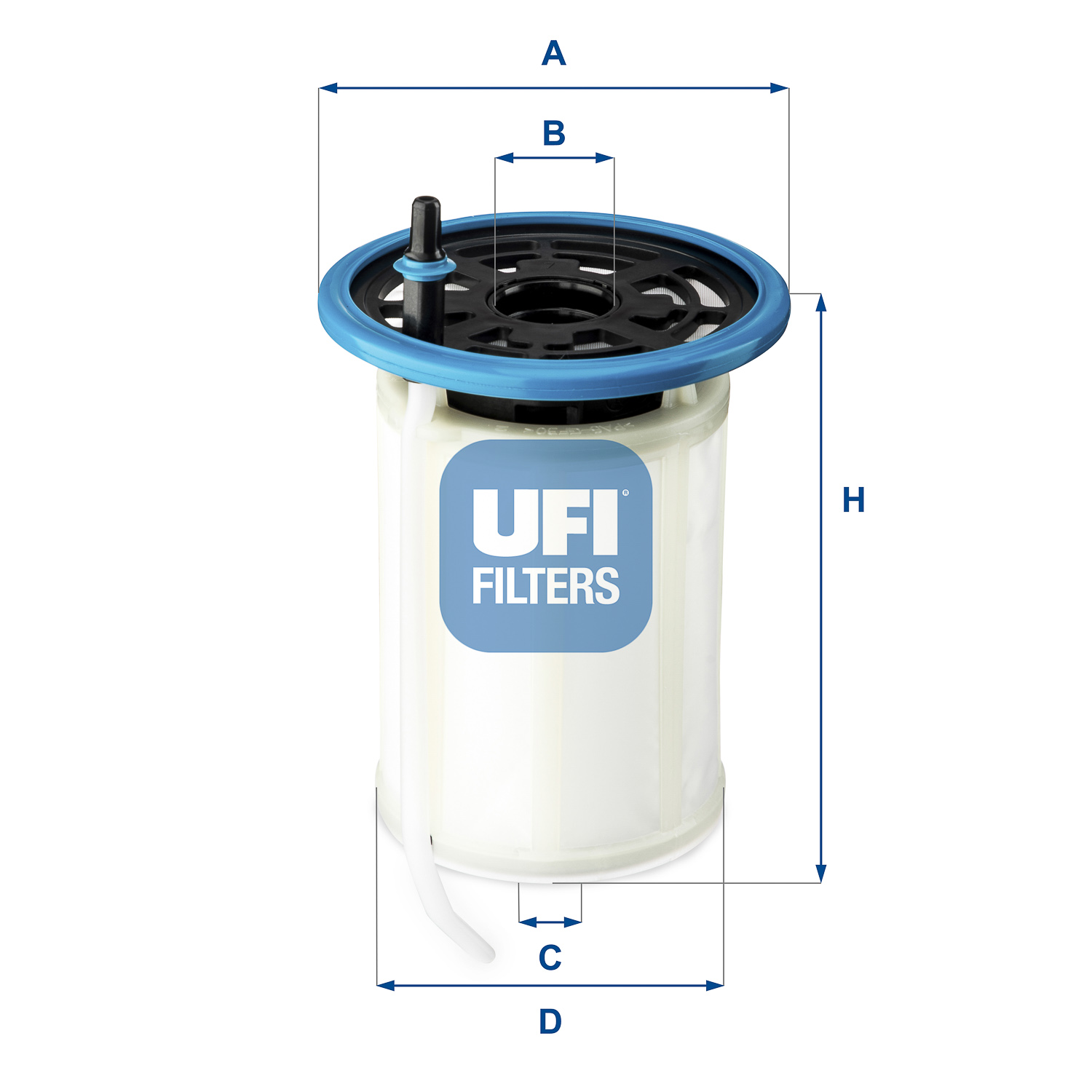 Filtro carburante UFI 26.H2O.00