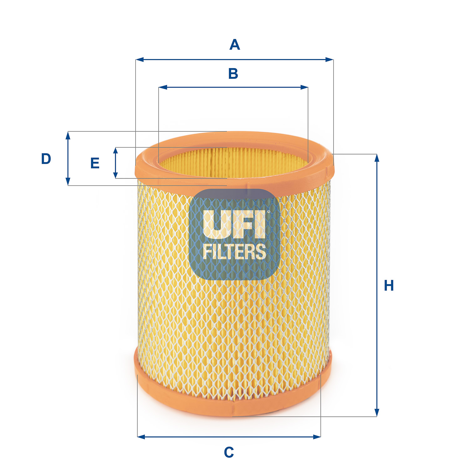 Filtro aria UFI 27.196.00