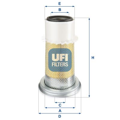 Filtro aria UFI 27.531.00