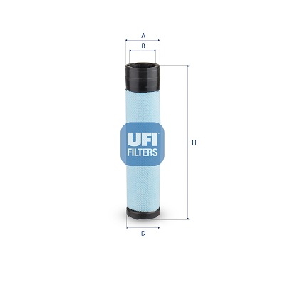 Filtro aria secondaria UFI 27.551.00