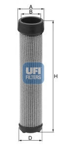 Filtro aria UFI 27.565.00