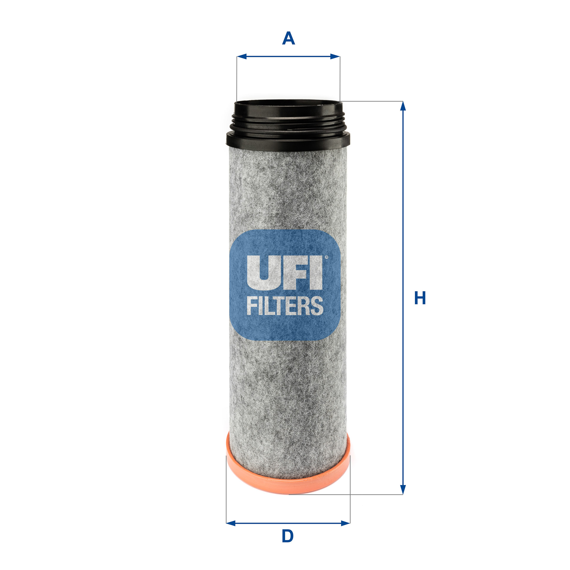 Filtro aria secondaria UFI 27.616.00