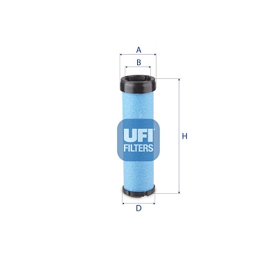 Filtro aria secondaria UFI 27.A31.00