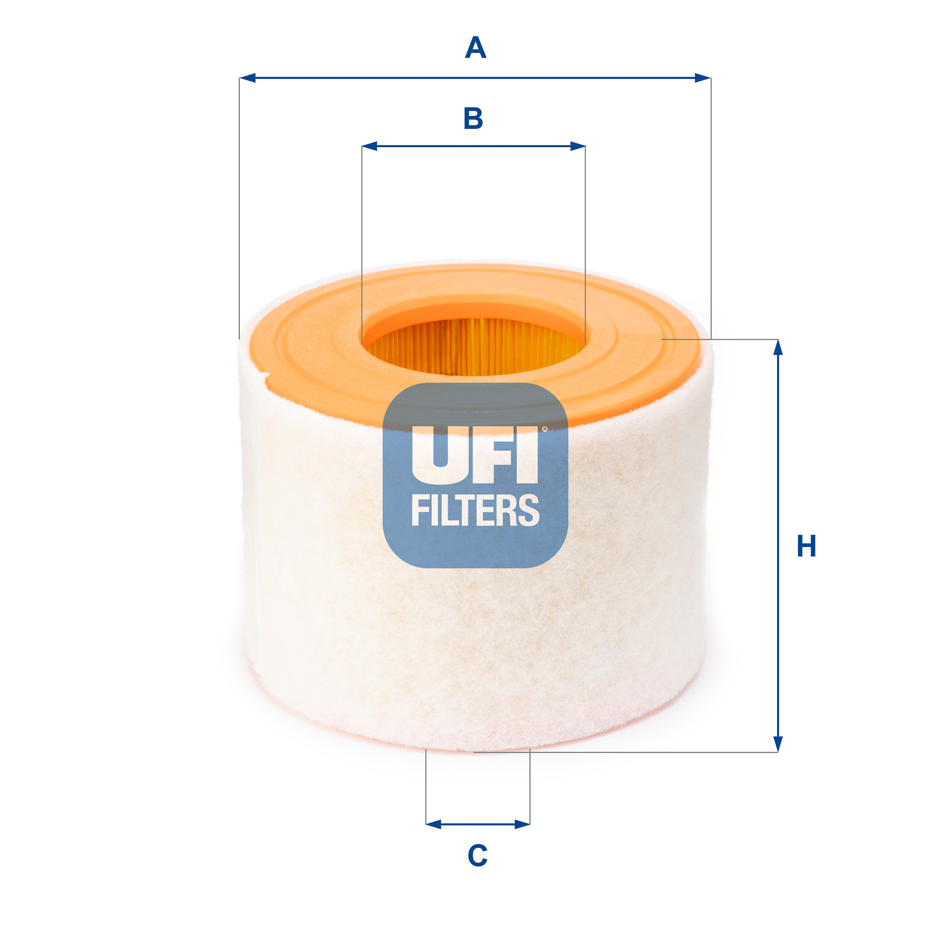 Filtro aria UFI 27.A54.00