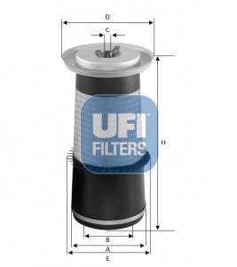 Filtro aria UFI 27.A60.00