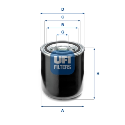 Cartuccia essiccatore aria, imp. aria compressa UFI 27.A66.00