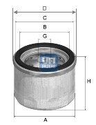 Filtro aria UFI 27.A86.00