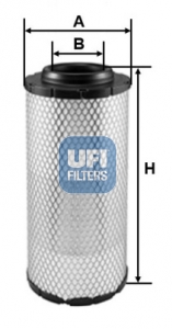 Filtro aria UFI 27.B27.00