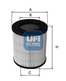 Filtro aria UFI 27.B31.00