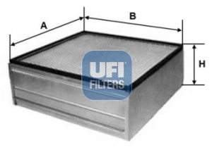 Filtro aria UFI 27.C04.00