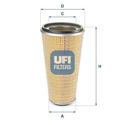 Filtro aria UFI 27.C61.00