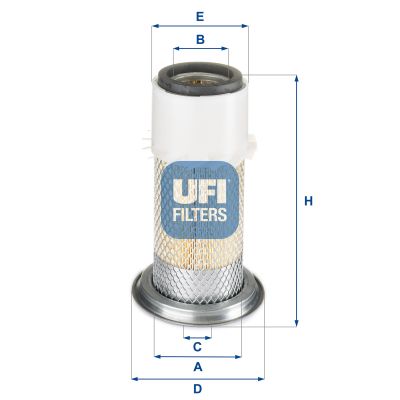 Filtro aria UFI 27.D01.00